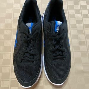 New Asics Mens Gel-Miqrum Running Shoes Black White 1021A339 Low Top Sz 9 SAMPLE